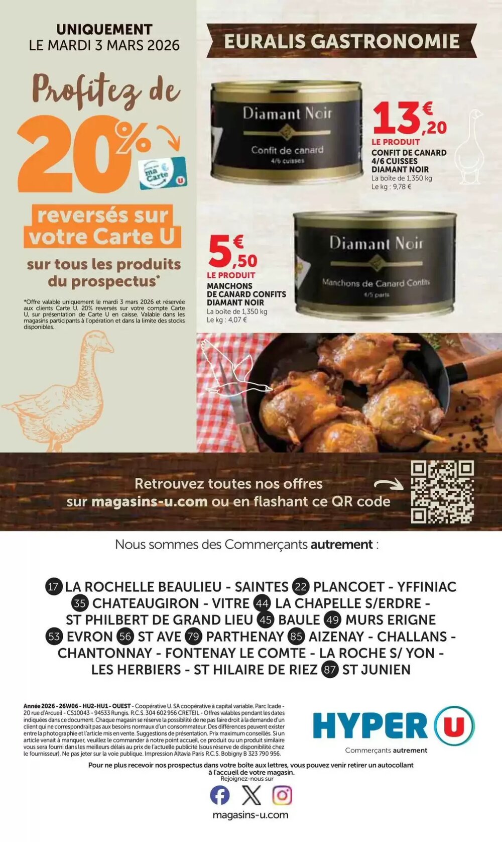 Prospectus promotionnel Hyper U valable à partir du 24/02/2026 - Page 14.