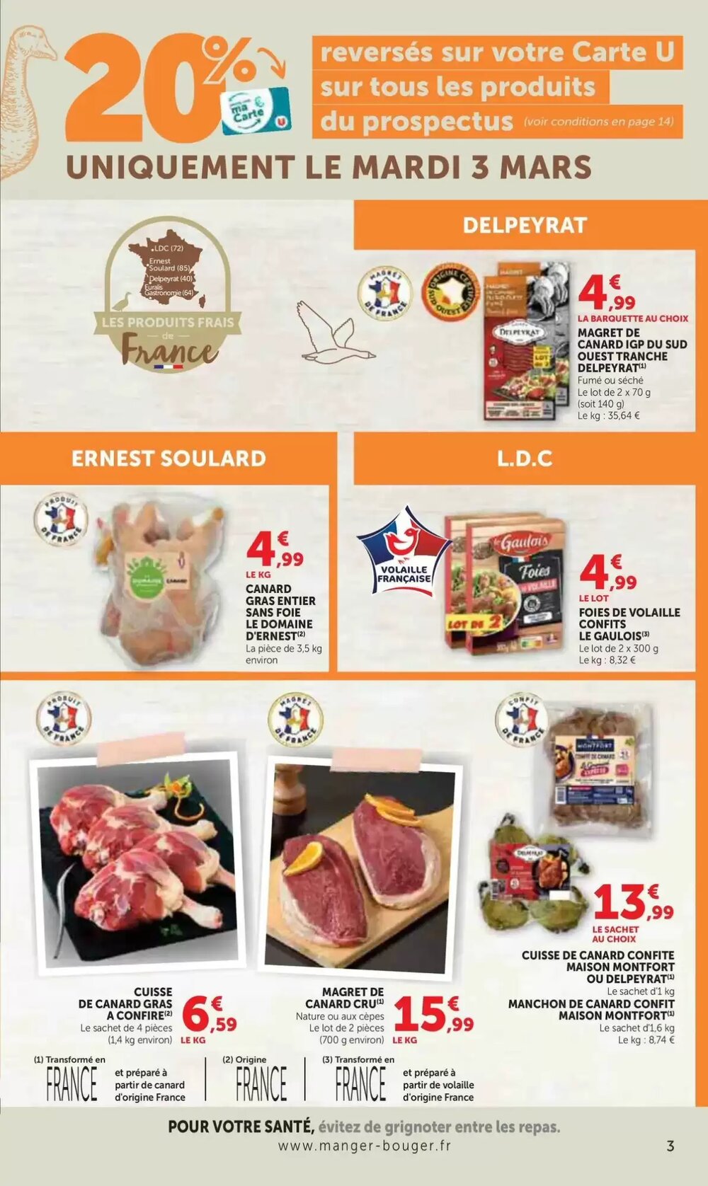 Prospectus promotionnel Hyper U valable à partir du 24/02/2026 - Page 3.