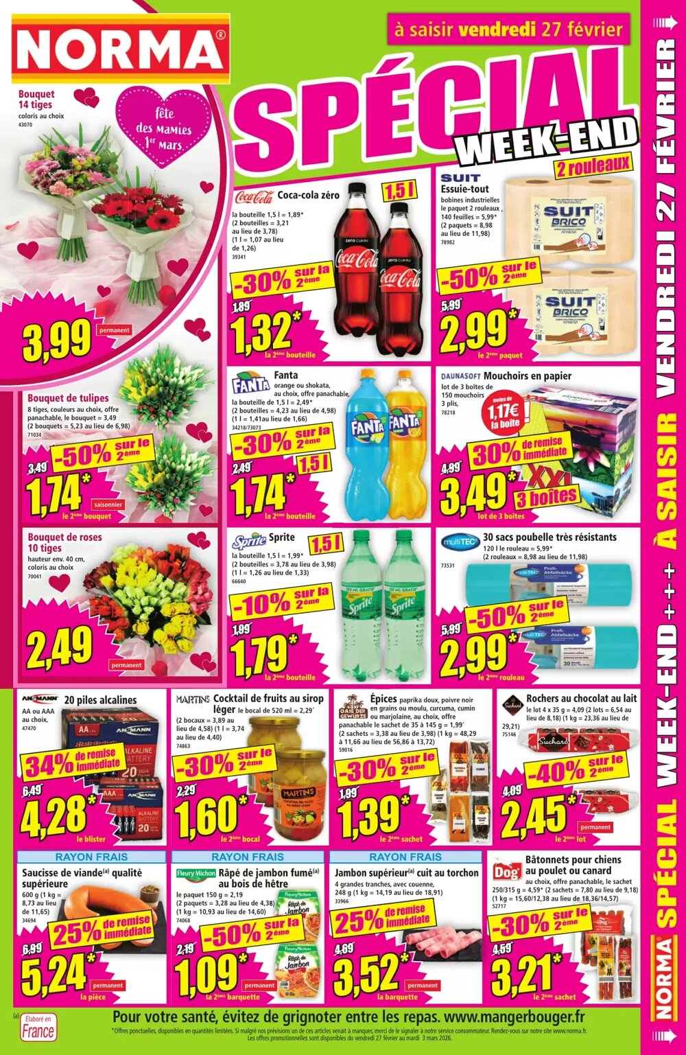 Prospectus promotionnel Norma valable à partir du 25/02/2026 - Page 13.