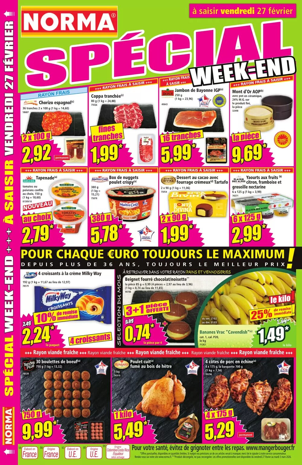 Prospectus promotionnel Norma valable à partir du 25/02/2026 - Page 14.