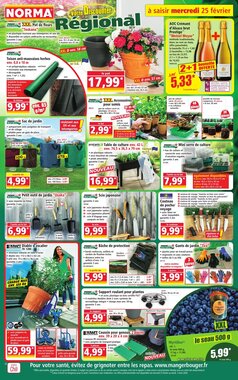 Prospectus promotionnel Norma valable à partir du 25/02/2026
