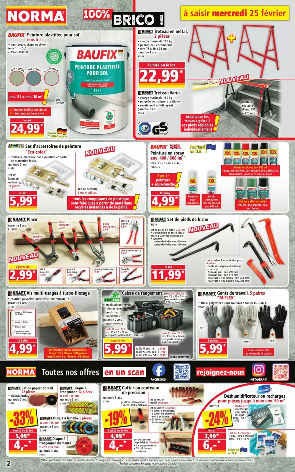 Prospectus promotionnel Norma valable à partir du 25/02/2026 - Page 2.