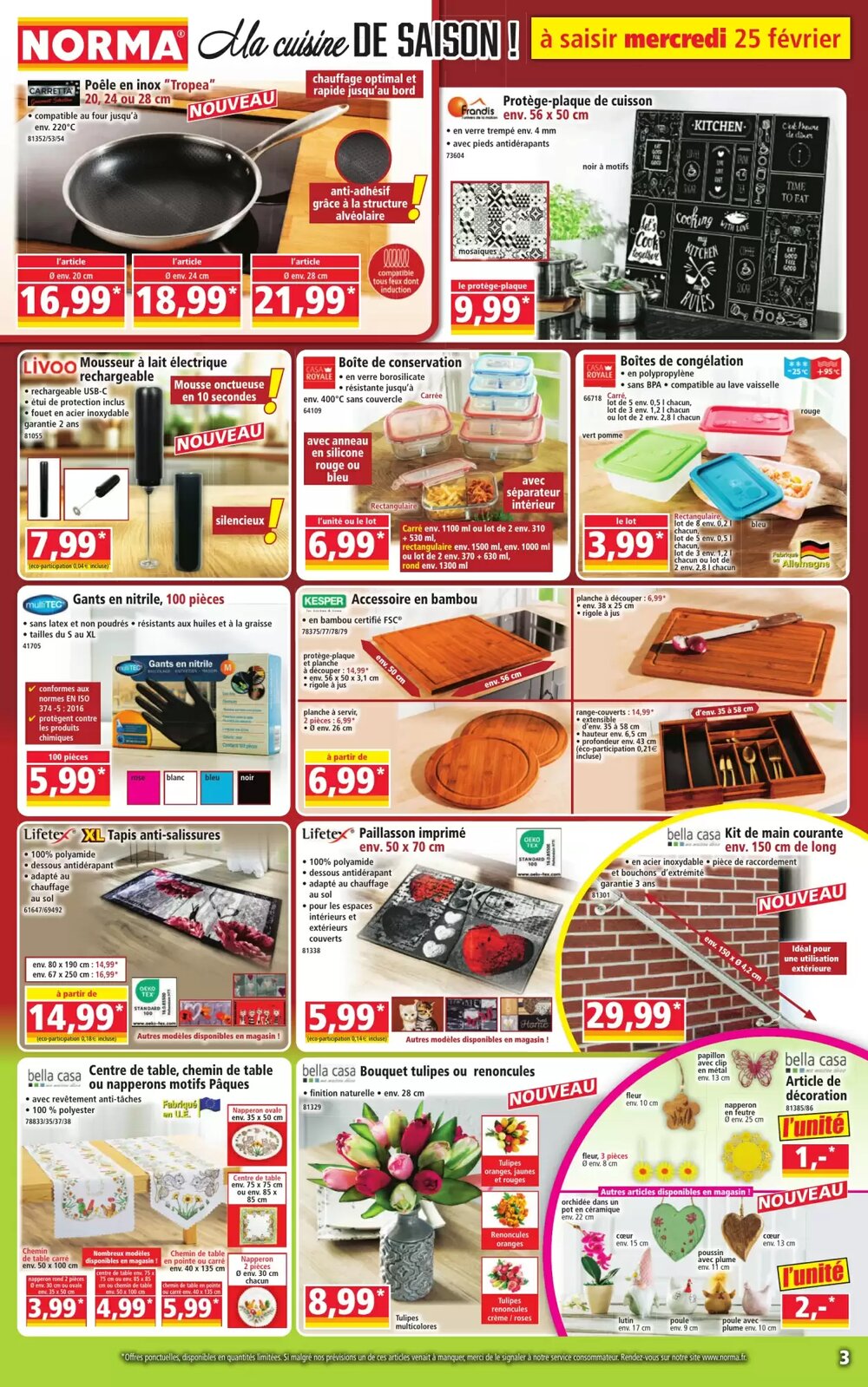 Prospectus promotionnel Norma valable à partir du 25/02/2026 - Page 3.