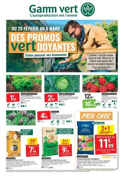 Prospectus promotionnel Gamm vert valable à partir du 25/02/2026