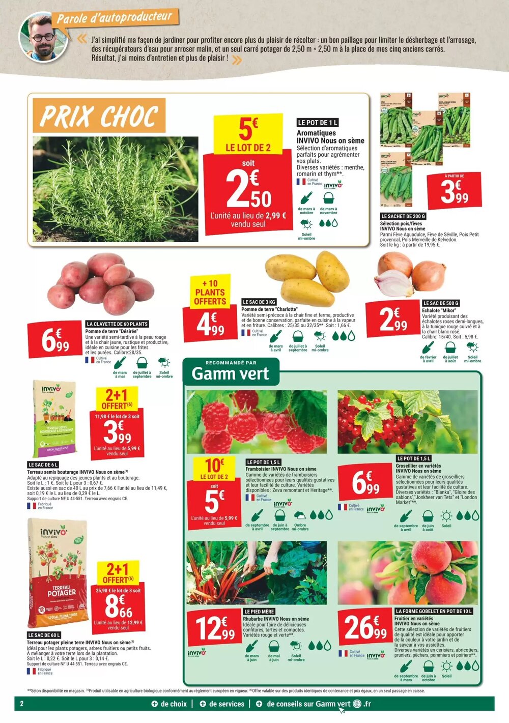 Prospectus promotionnel Gamm vert valable à partir du 25/02/2026 - Page 2.