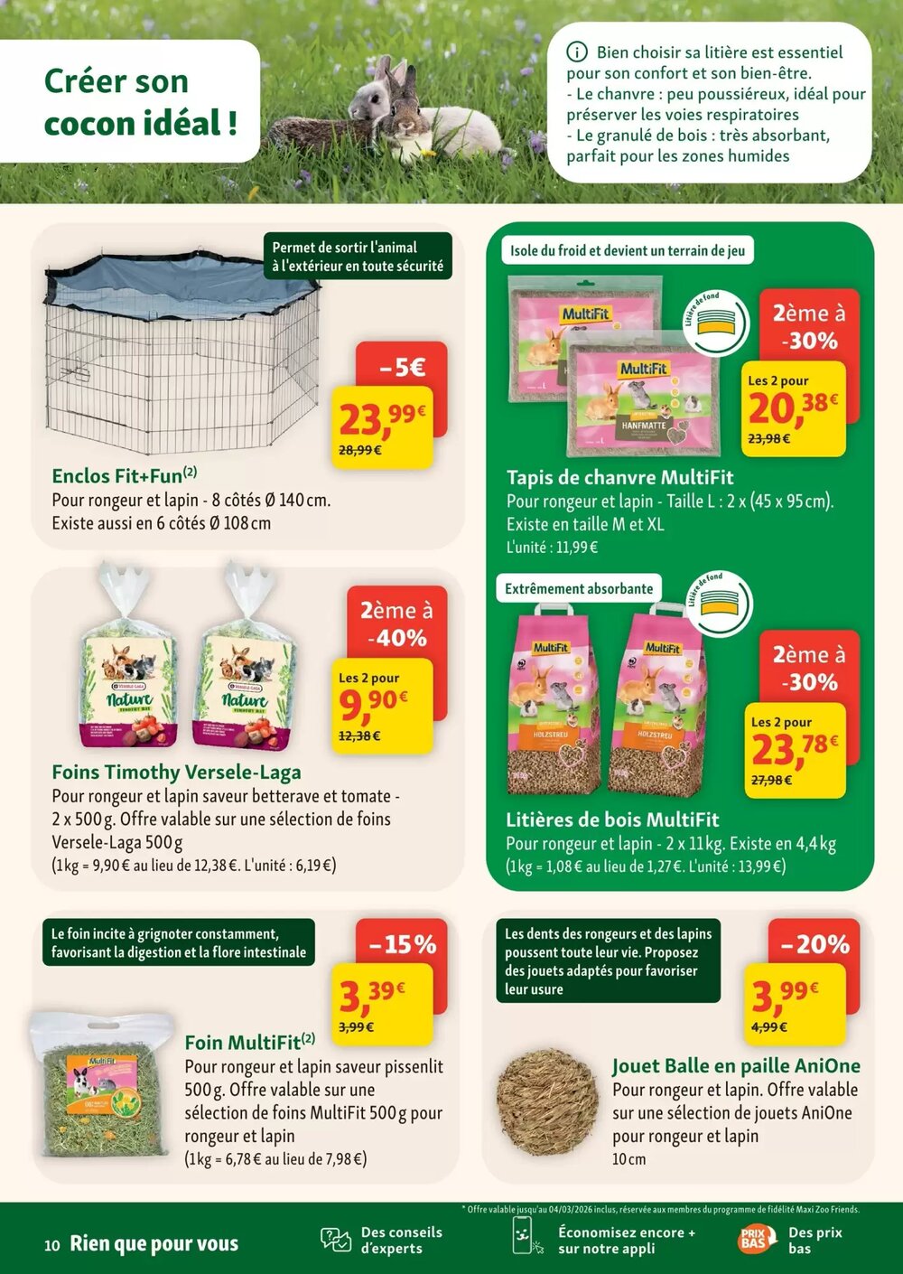 Prospectus promotionnel Maxi Zoo valable à partir du 25/02/2026 - Page 10.