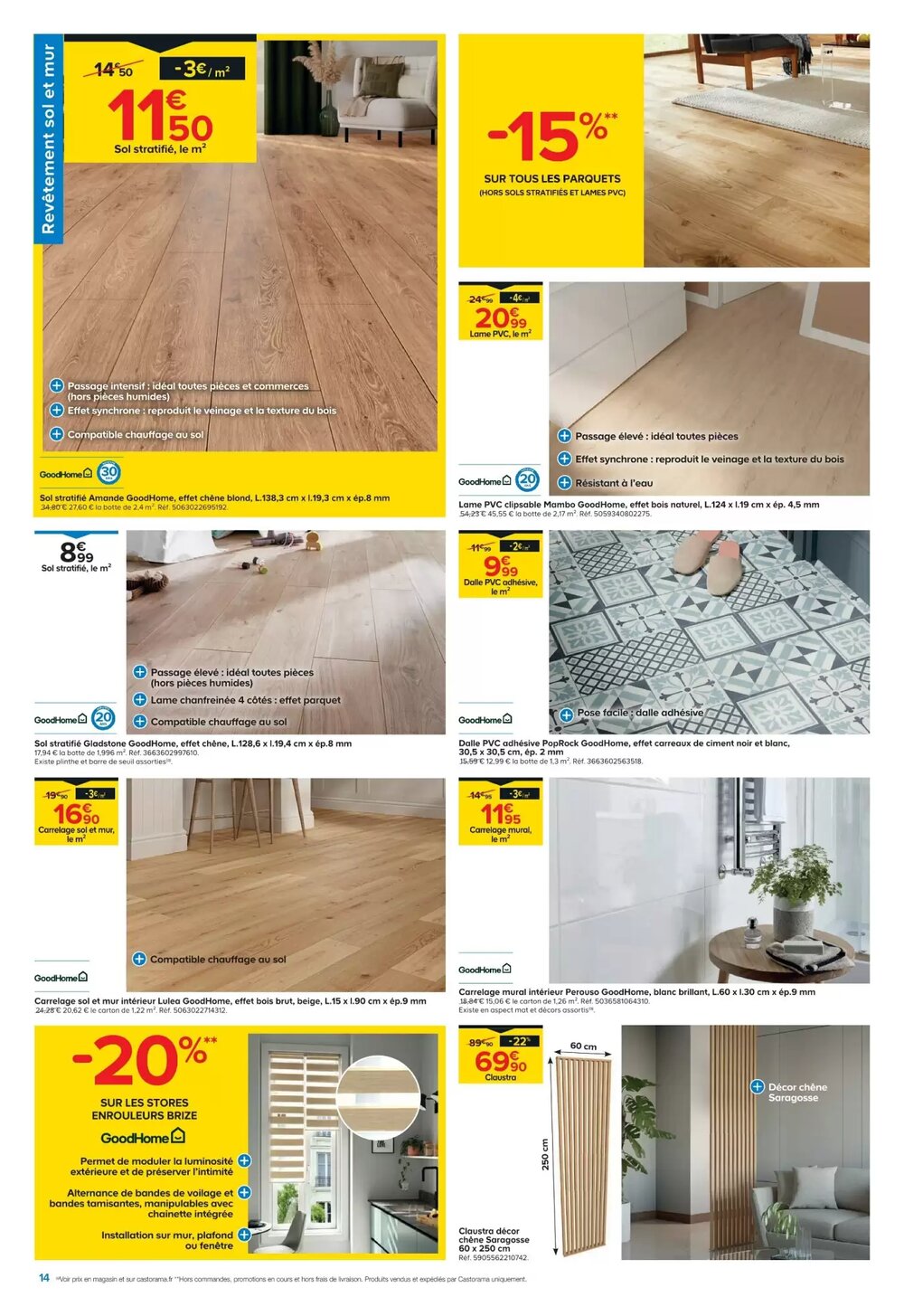 Prospectus promotionnel Castorama valable à partir du 25/02/2026 - Page 14.