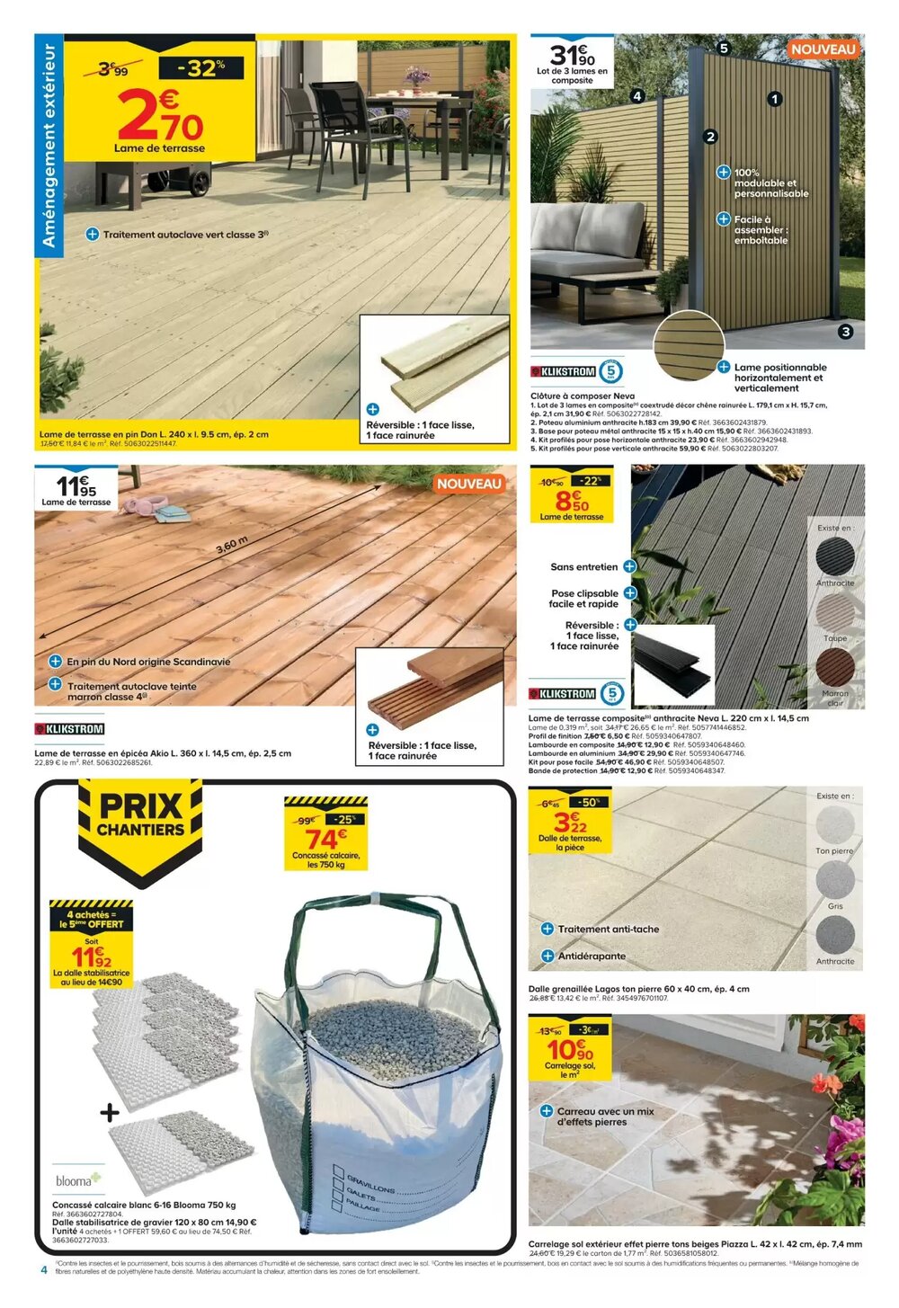 Prospectus promotionnel Castorama valable à partir du 25/02/2026 - Page 4.