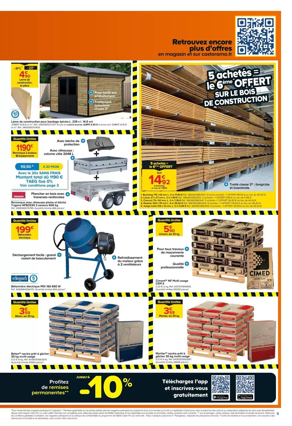 Prospectus promotionnel Castorama valable à partir du 25/02/2026 - Page 9.