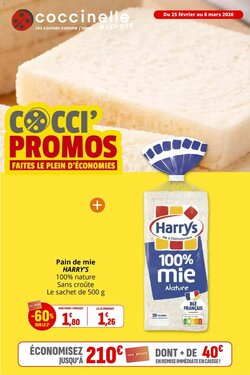 Prospectus promotionnel Coccinelle Supermarché valable à partir du 25/02/2026