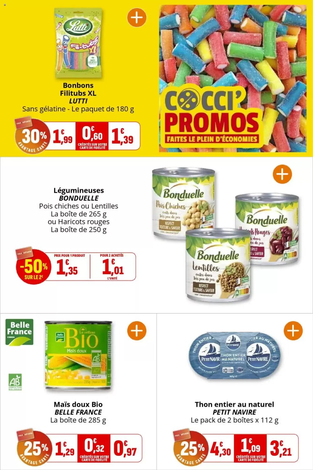Prospectus promotionnel Coccinelle Supermarché valable à partir du 25/02/2026 - Page 22.
