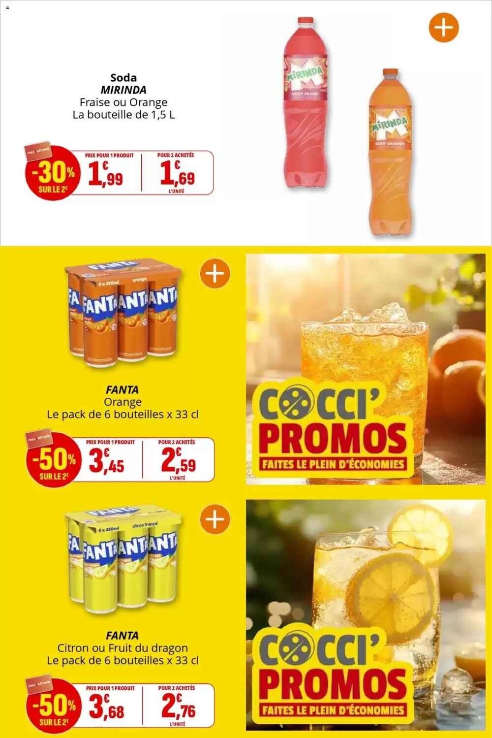 Prospectus promotionnel Coccinelle Supermarché valable à partir du 25/02/2026 - Page 28.