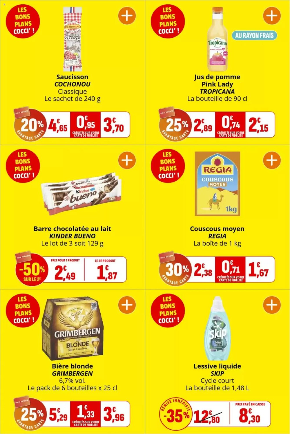 Prospectus promotionnel Coccinelle Supermarché valable à partir du 25/02/2026 - Page 3.
