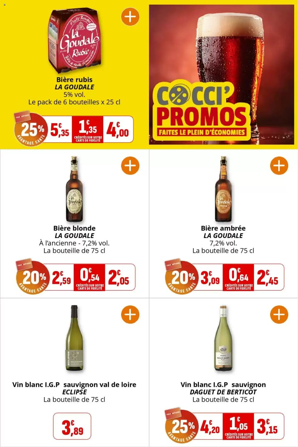 Prospectus promotionnel Coccinelle Supermarché valable à partir du 25/02/2026 - Page 30.