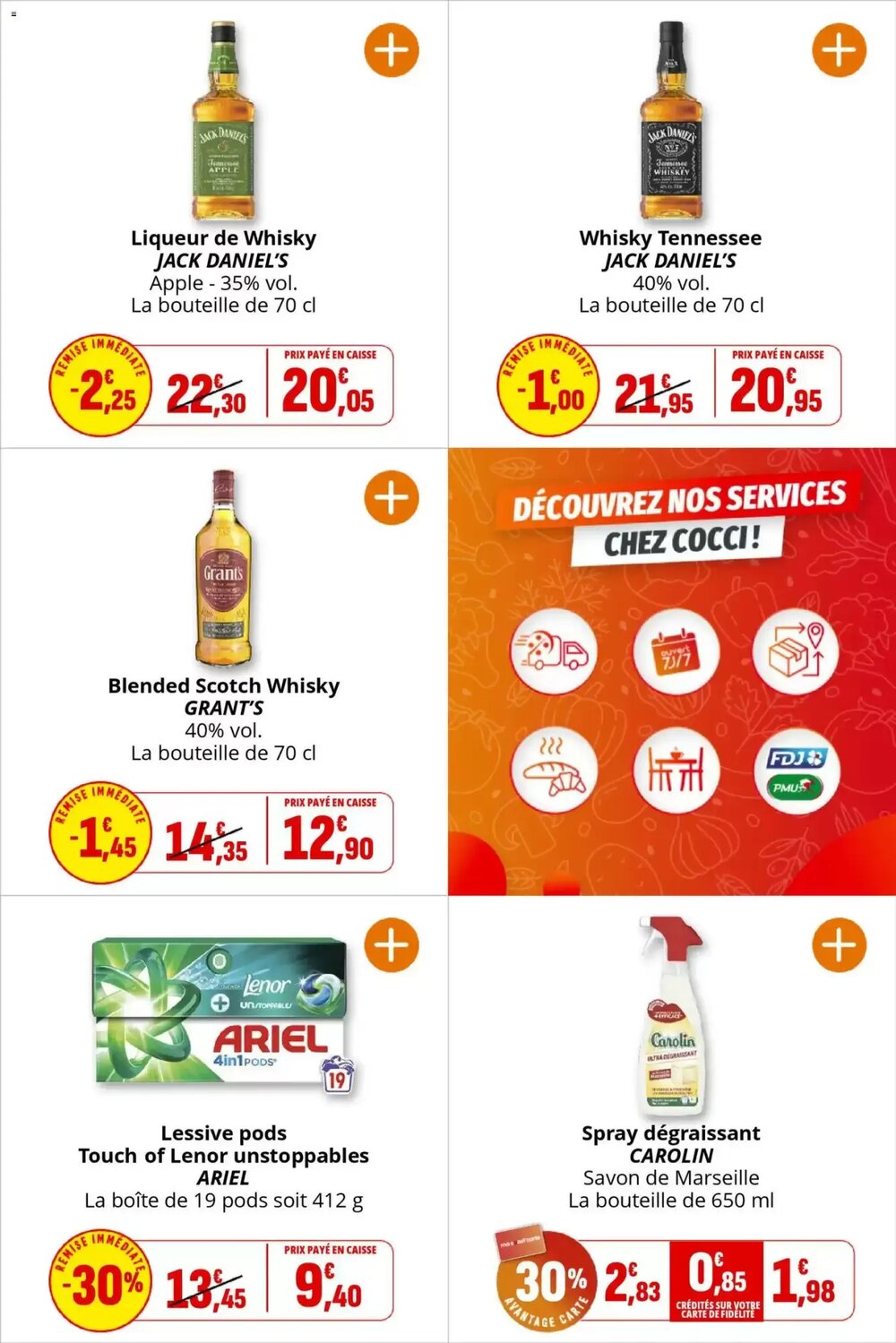 Prospectus promotionnel Coccinelle Supermarché valable à partir du 25/02/2026 - Page 33.
