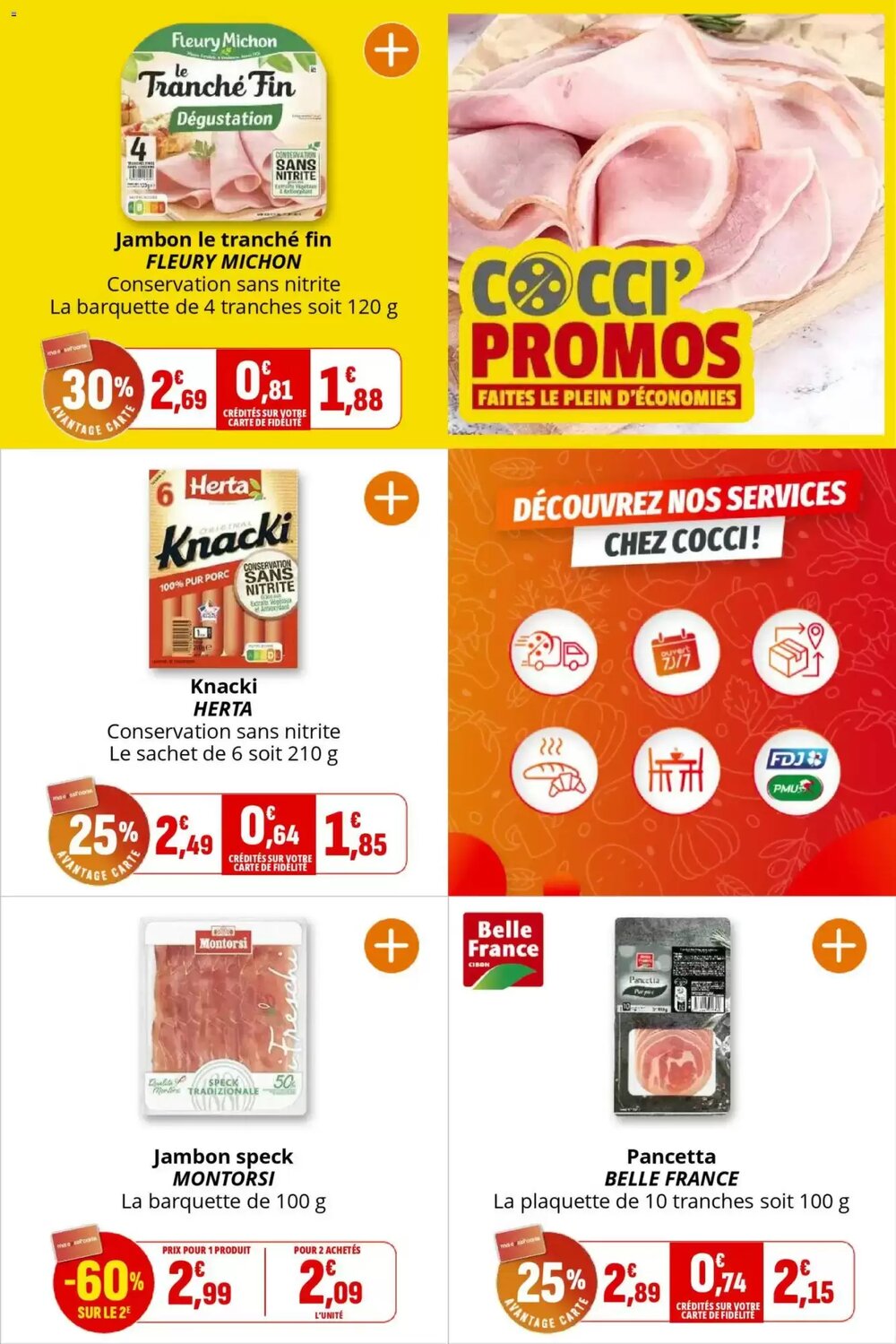 Prospectus promotionnel Coccinelle Supermarché valable à partir du 25/02/2026 - Page 8.