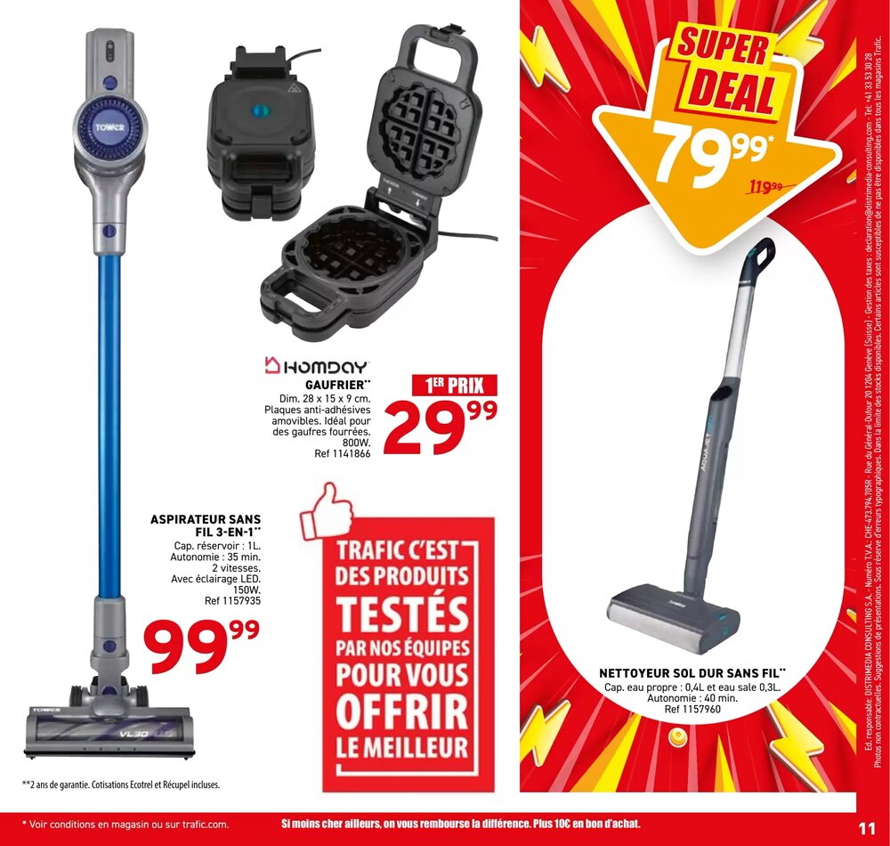 Prospectus promotionnel Trafic valable à partir du 25/02/2026 - Page 11.