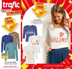 Prospectus promotionnel Trafic valable à partir du 25/02/2026