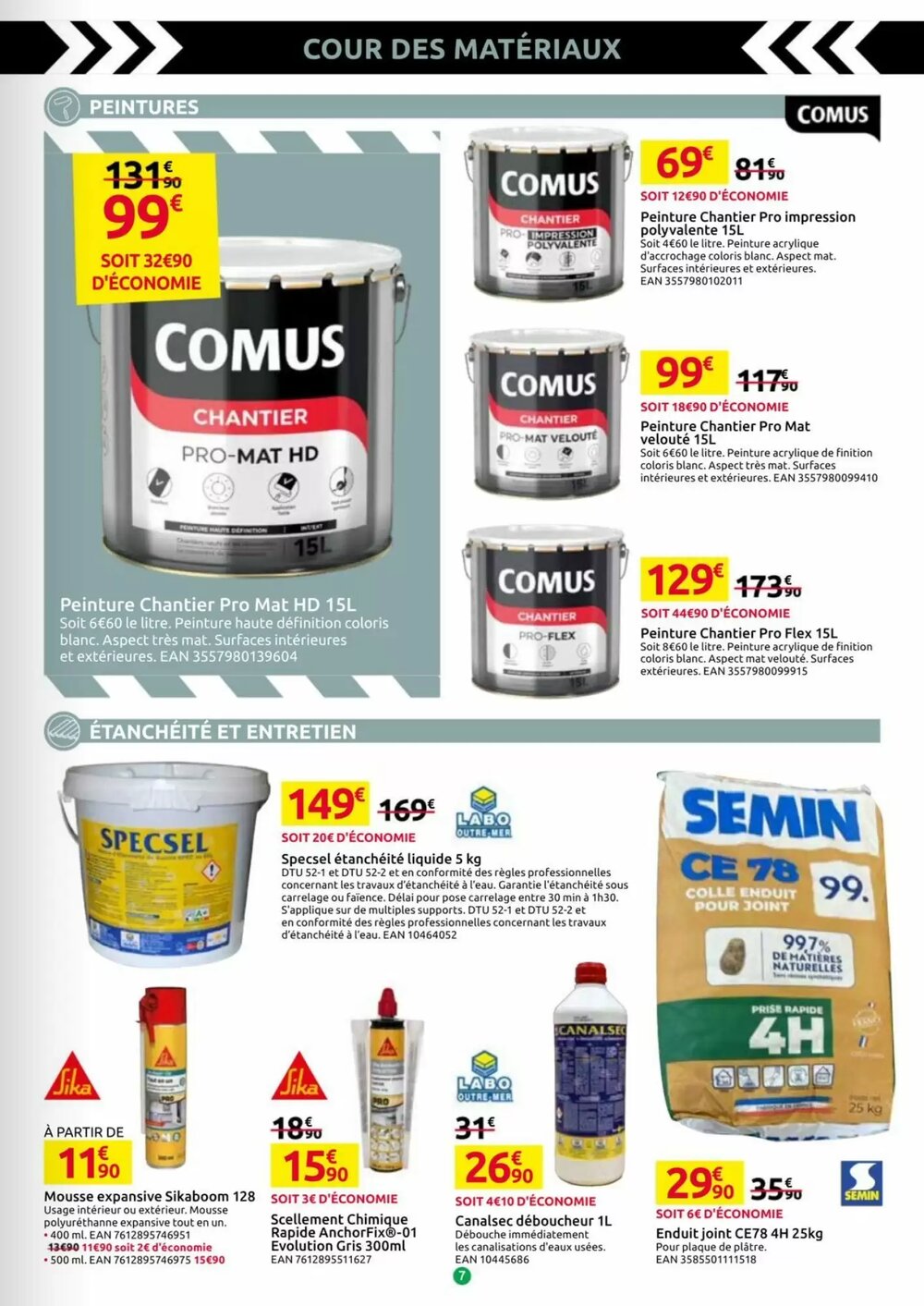 Prospectus promotionnel Mr Bricolage valable à partir du 25/02/2026 - Page 7.