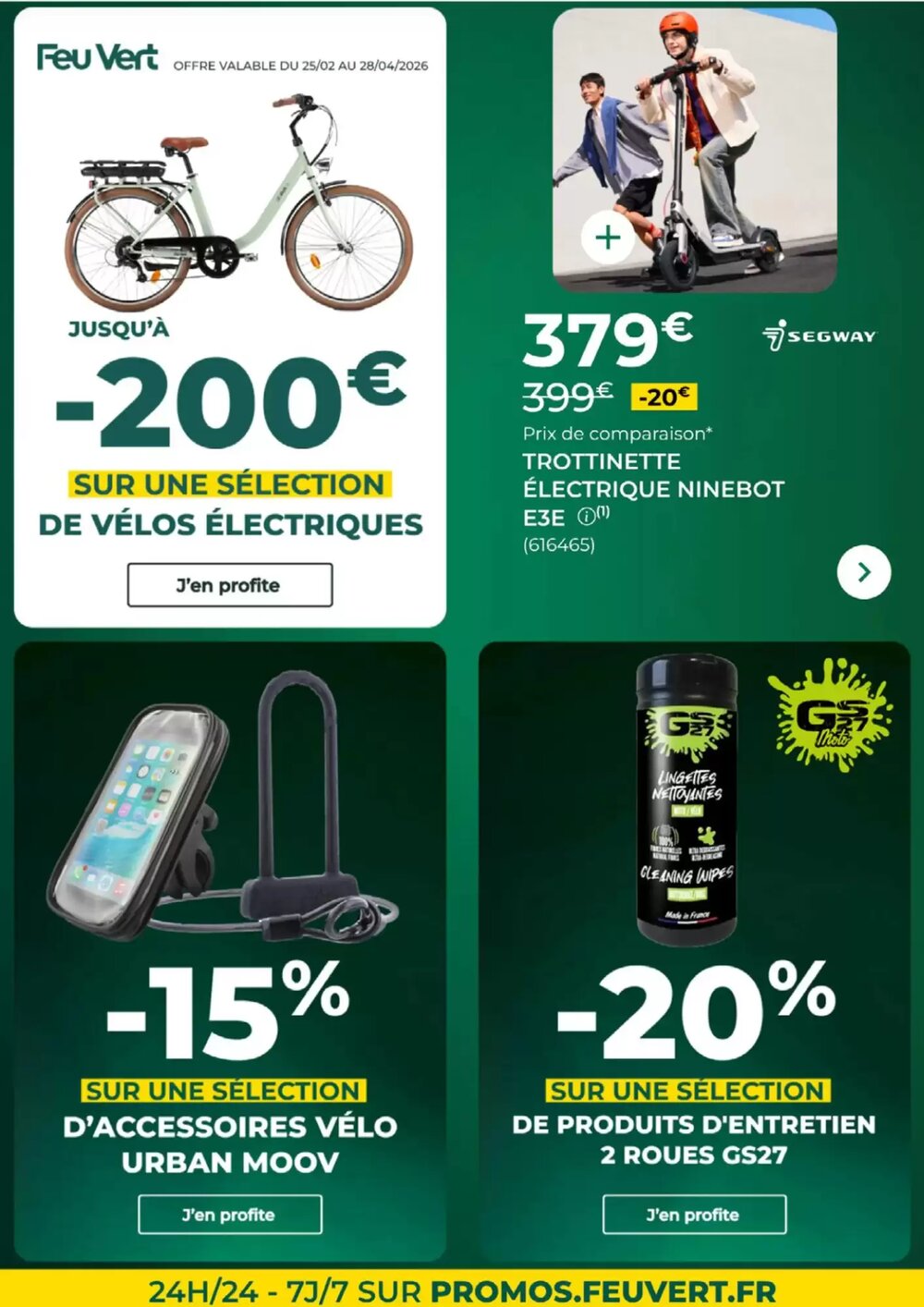 Prospectus promotionnel Feu Vert valable à partir du 25/02/2026 - Page 16.