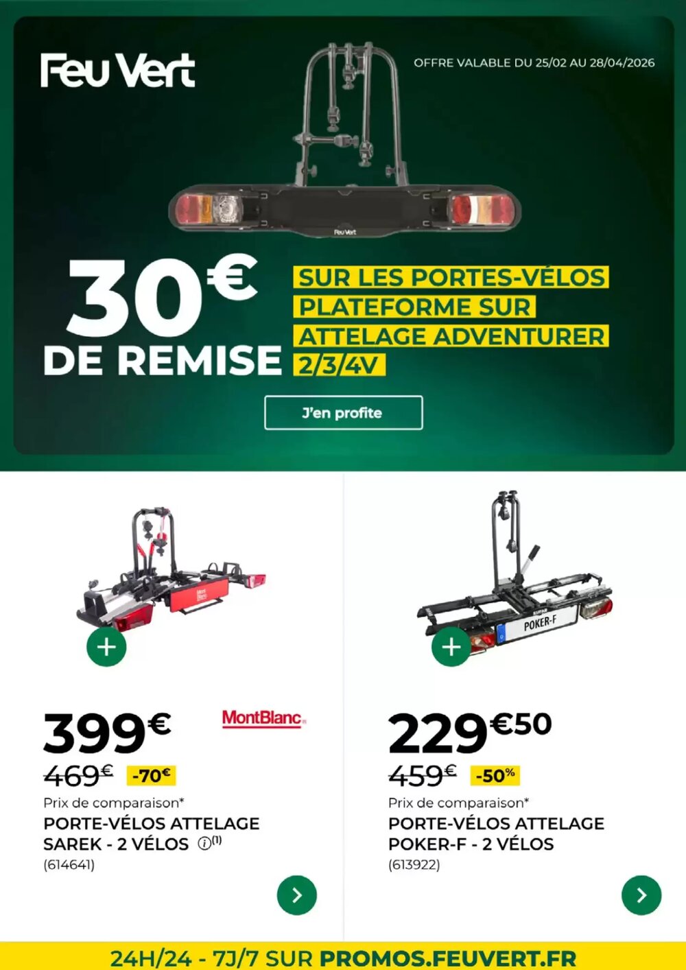Prospectus promotionnel Feu Vert valable à partir du 25/02/2026 - Page 8.