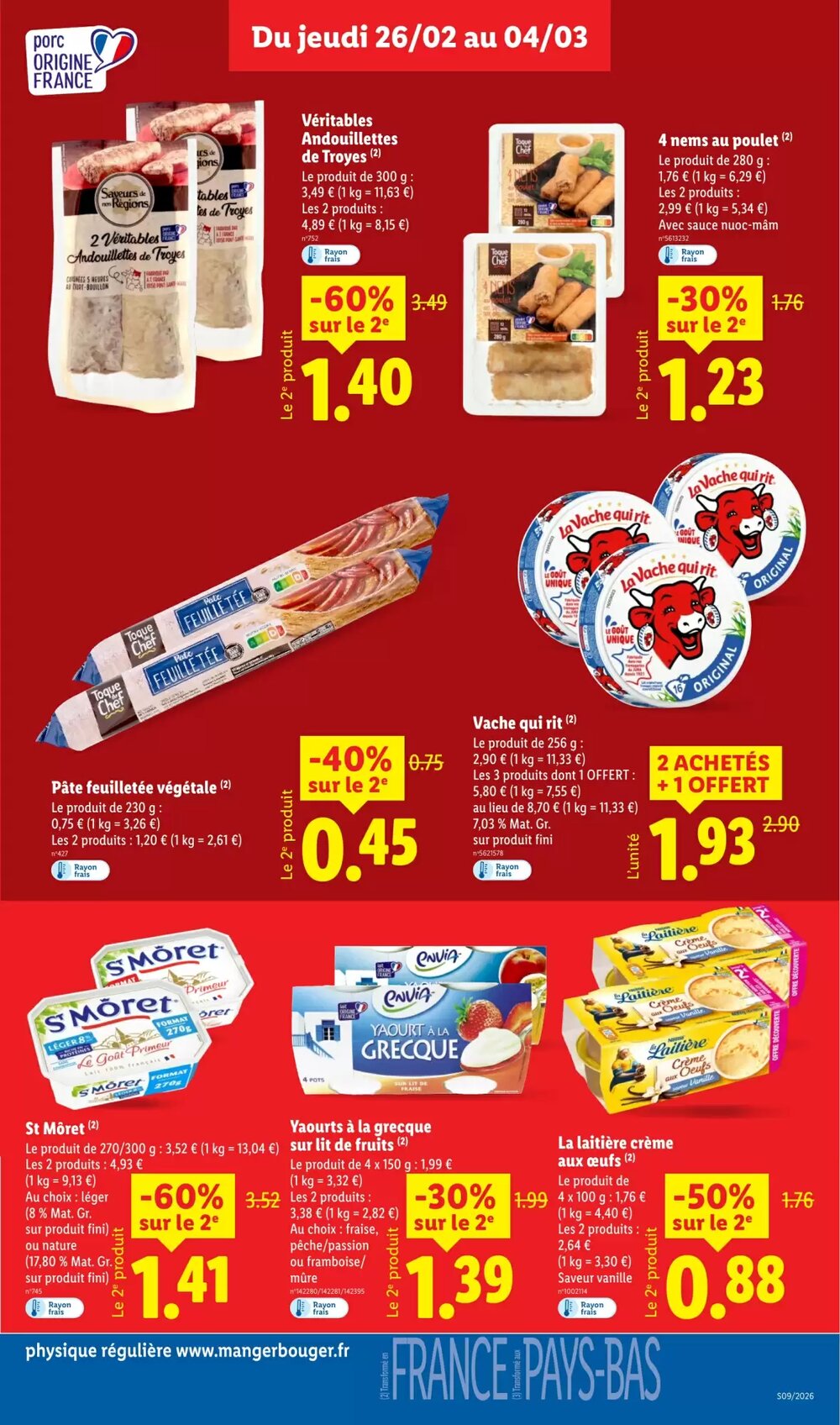 Prospectus promotionnel Lidl valable à partir du 26/02/2026 - Page 11.