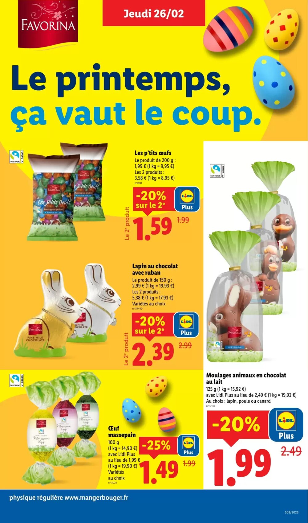 Prospectus promotionnel Lidl valable à partir du 26/02/2026 - Page 21.