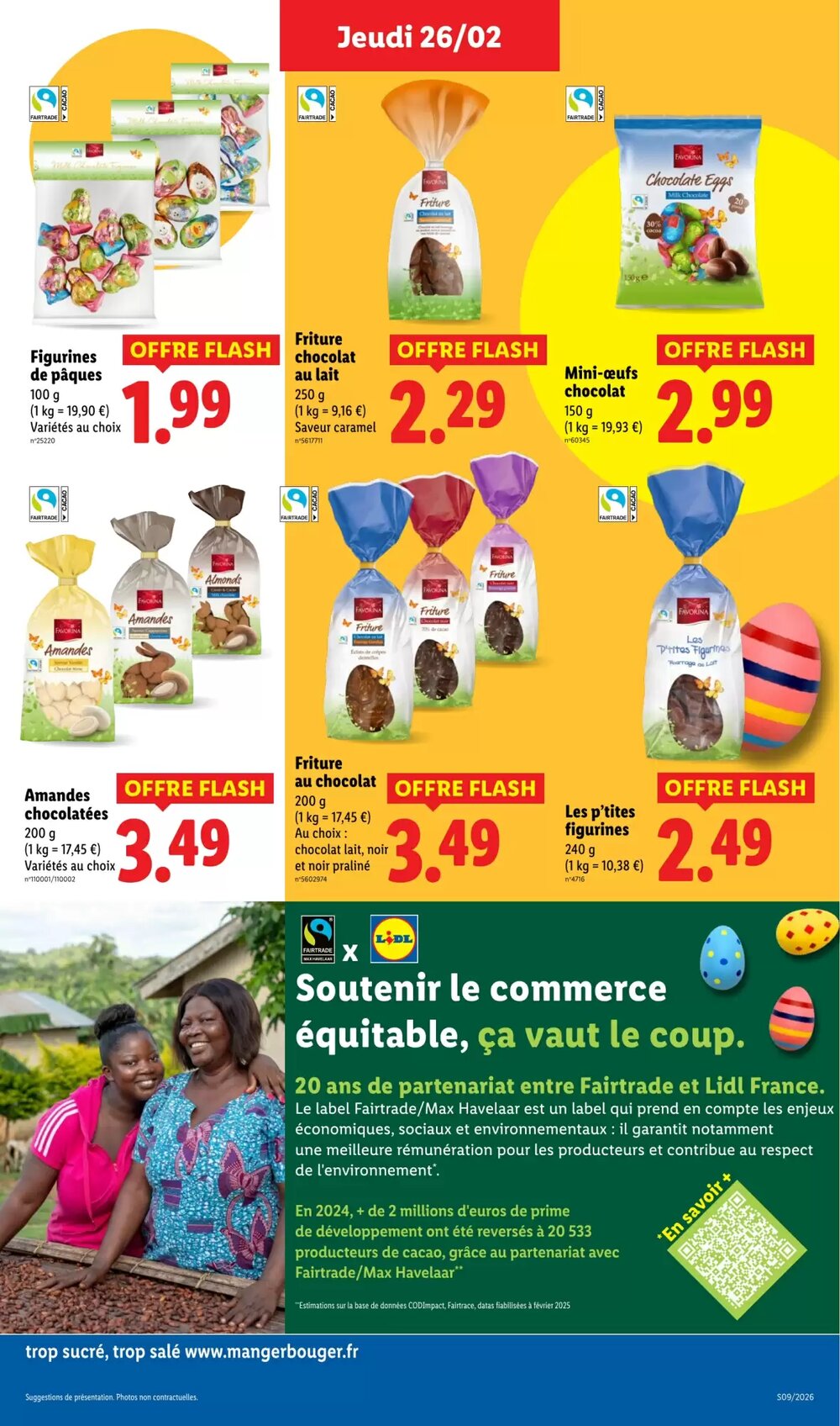 Prospectus promotionnel Lidl valable à partir du 26/02/2026 - Page 25.