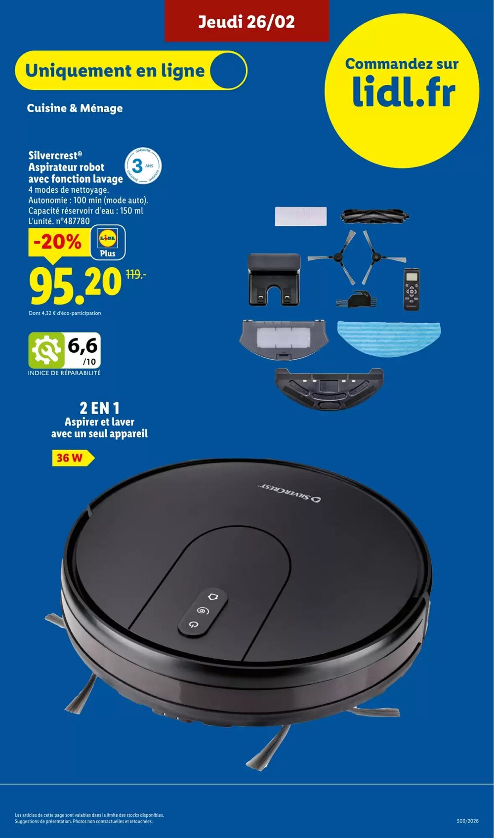 Prospectus promotionnel Lidl valable à partir du 26/02/2026 - Page 51.