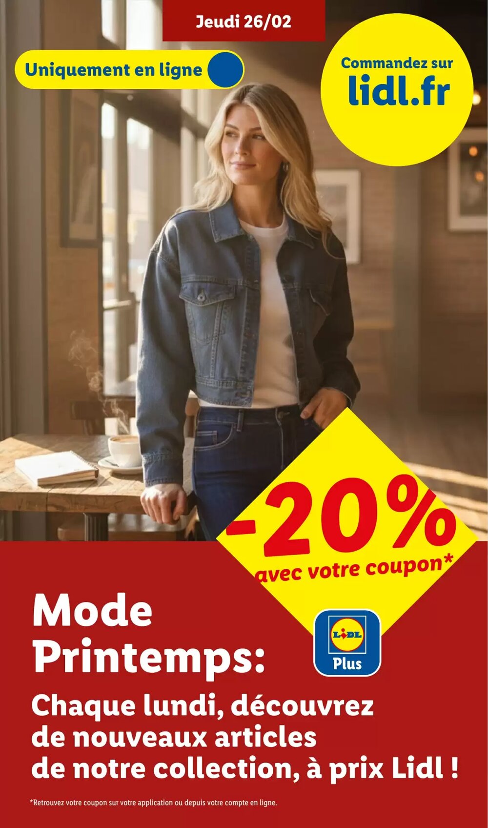 Prospectus promotionnel Lidl valable à partir du 26/02/2026 - Page 53.