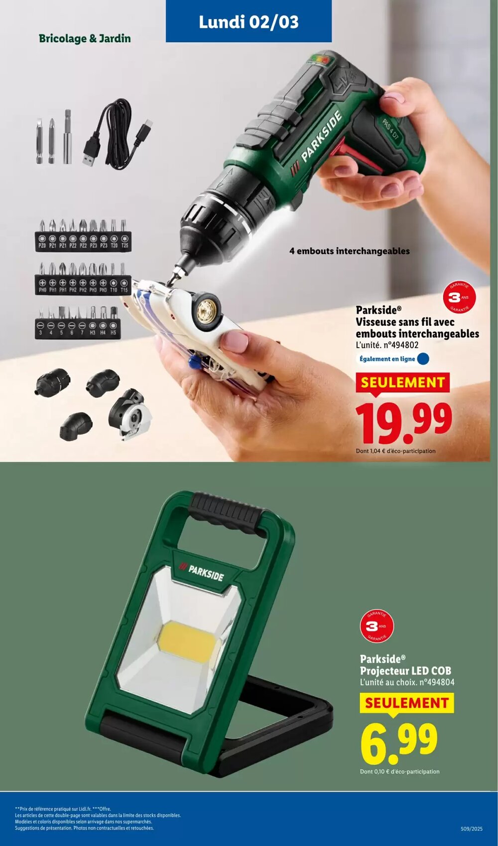 Prospectus promotionnel Lidl valable à partir du 26/02/2026 - Page 65.