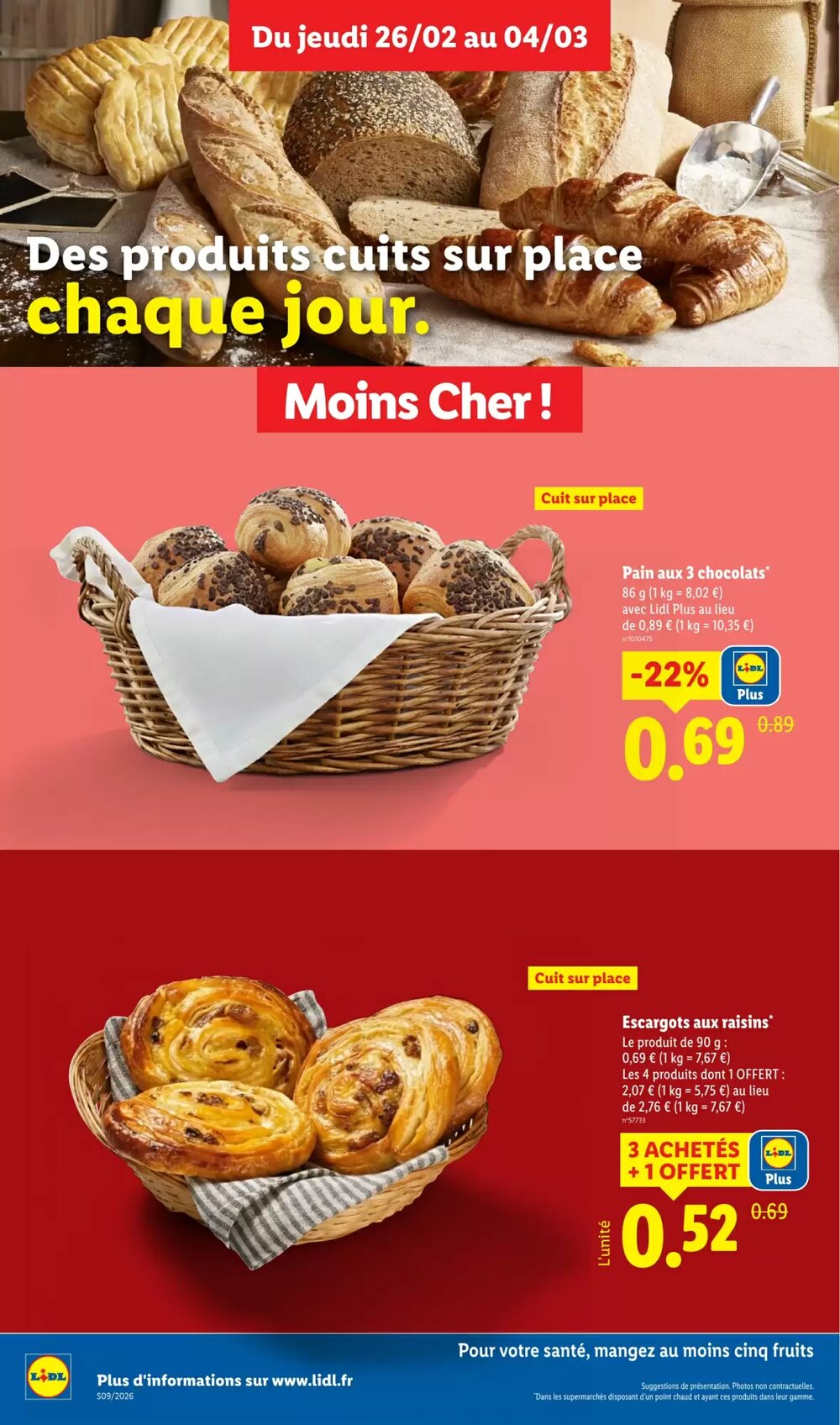 Prospectus promotionnel Lidl valable à partir du 26/02/2026 - Page 8.