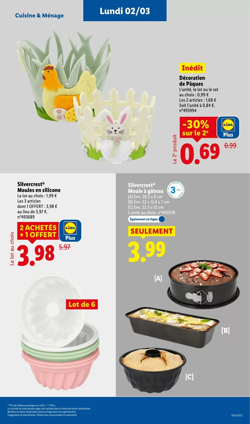 Prospectus promotionnel Lidl valable à partir du 26/02/2026 - Page 33.