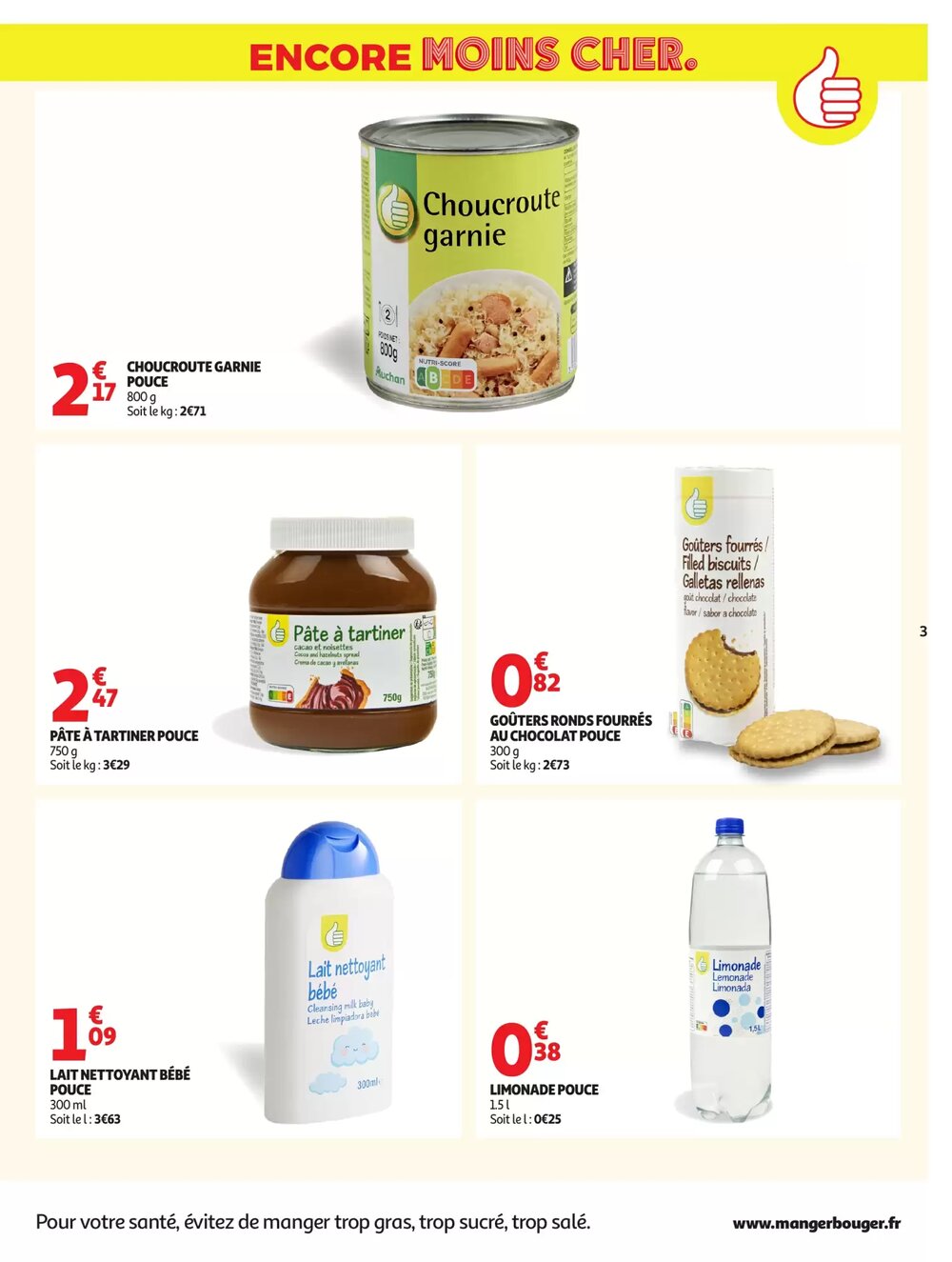 Prospectus promotionnel Auchan valable à partir du 26/02/2026 - Page 3.