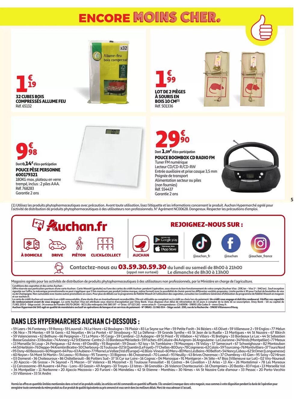 Prospectus promotionnel Auchan valable à partir du 26/02/2026 - Page 5.