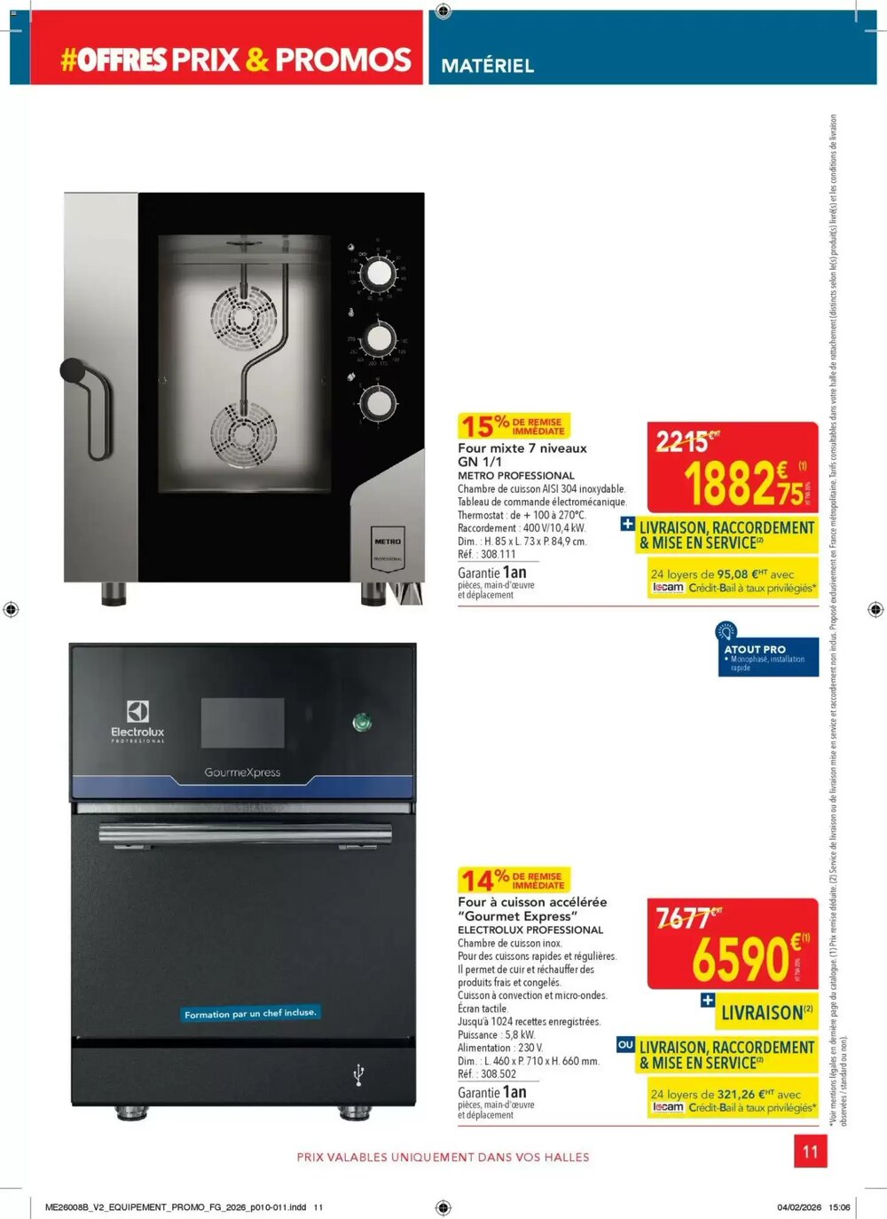 Prospectus promotionnel METRO valable à partir du 26/02/2026 - Page 11.