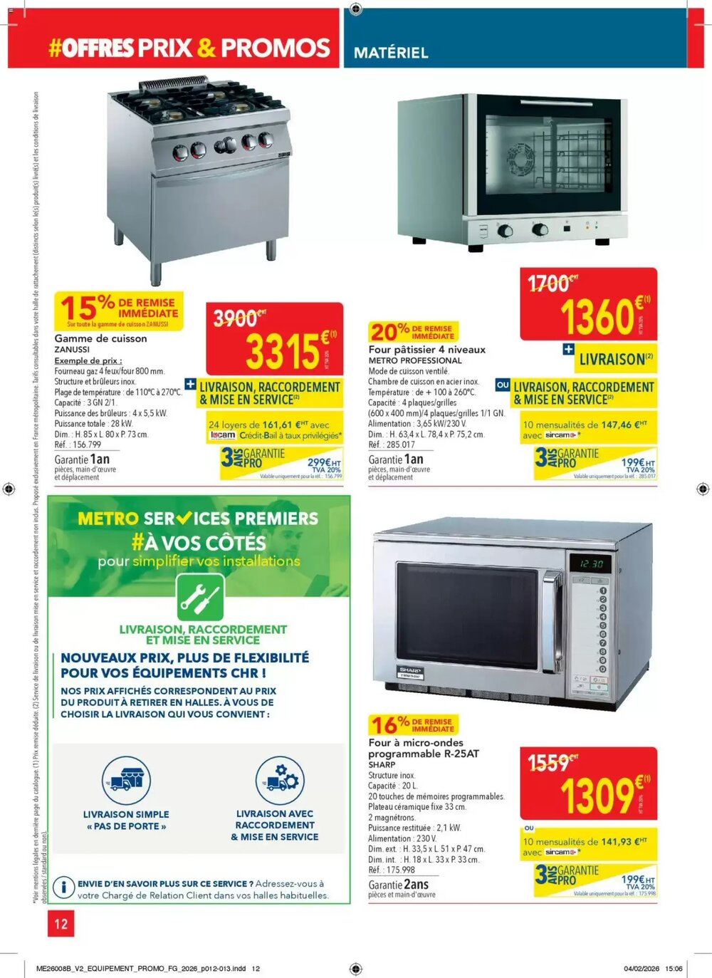 Prospectus promotionnel METRO valable à partir du 26/02/2026 - Page 12.