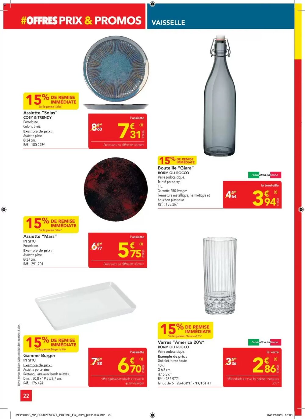 Prospectus promotionnel METRO valable à partir du 26/02/2026 - Page 22.