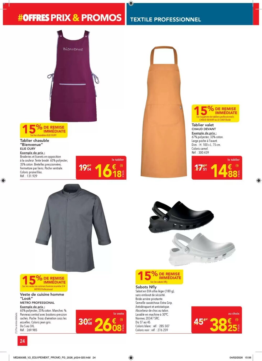 Prospectus promotionnel METRO valable à partir du 26/02/2026 - Page 24.
