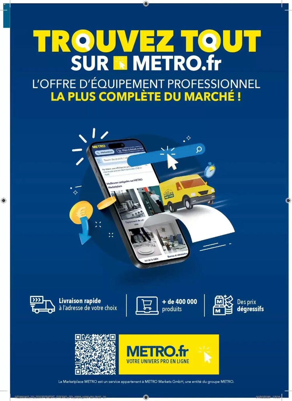Prospectus promotionnel METRO valable à partir du 26/02/2026 - Page 31.