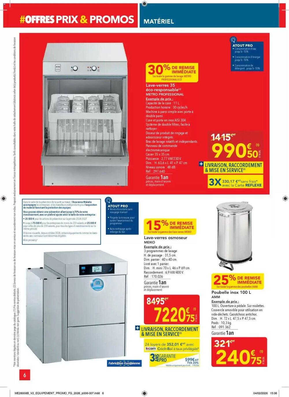 Prospectus promotionnel METRO valable à partir du 26/02/2026 - Page 6.