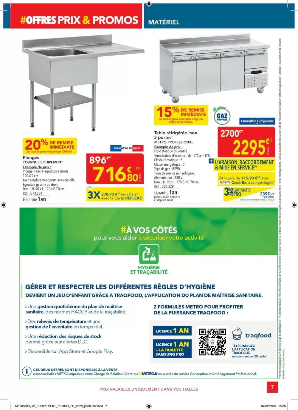 Prospectus promotionnel METRO valable à partir du 26/02/2026 - Page 7.
