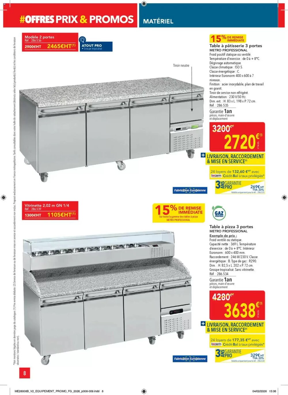 Prospectus promotionnel METRO valable à partir du 26/02/2026 - Page 8.