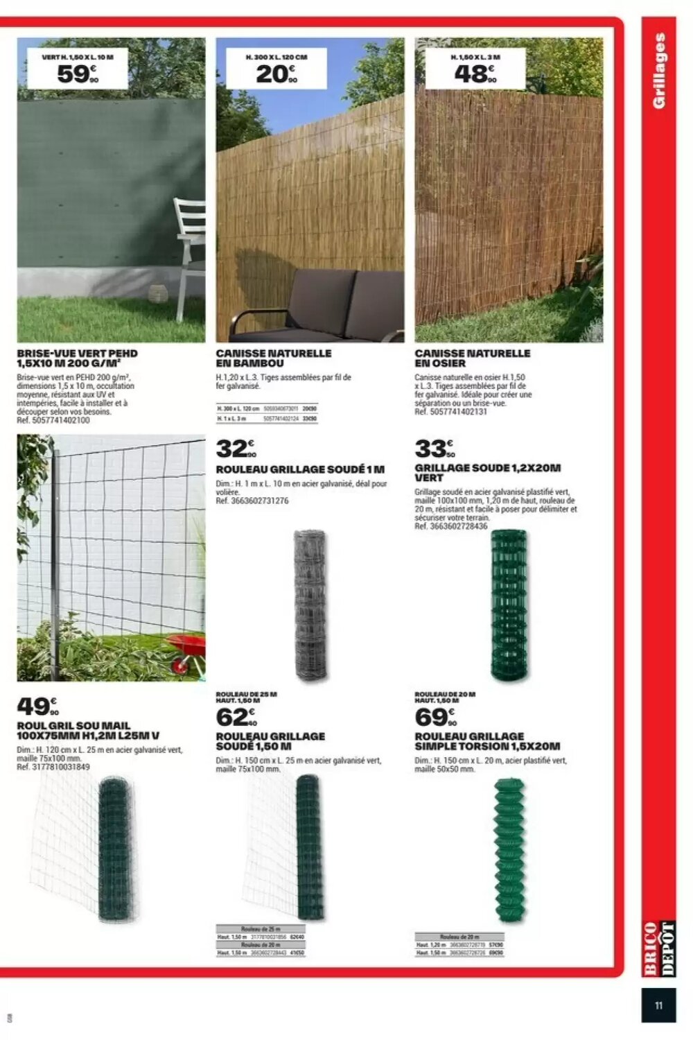 Prospectus promotionnel Brico Dépôt valable à partir du 27/02/2026 - Page 11.