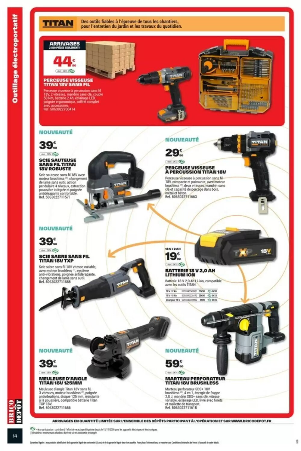 Prospectus promotionnel Brico Dépôt valable à partir du 27/02/2026 - Page 14.