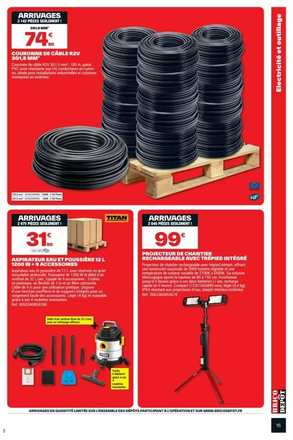 Prospectus promotionnel Brico Dépôt valable à partir du 27/02/2026 - Page 15.
