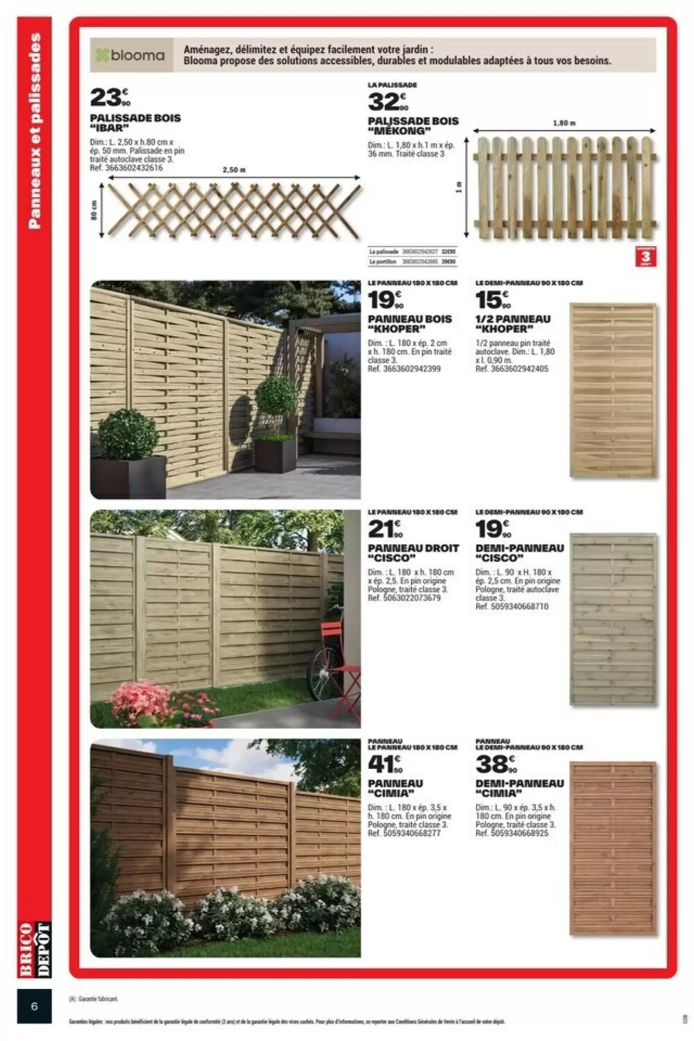 Prospectus promotionnel Brico Dépôt valable à partir du 27/02/2026 - Page 6.