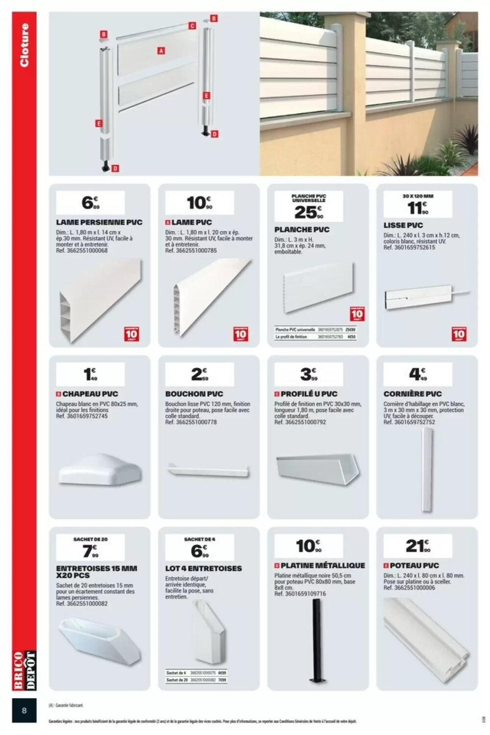 Prospectus promotionnel Brico Dépôt valable à partir du 27/02/2026 - Page 8.