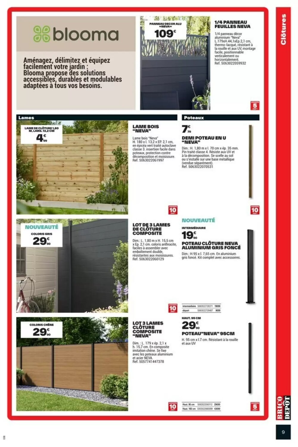 Prospectus promotionnel Brico Dépôt valable à partir du 27/02/2026 - Page 9.