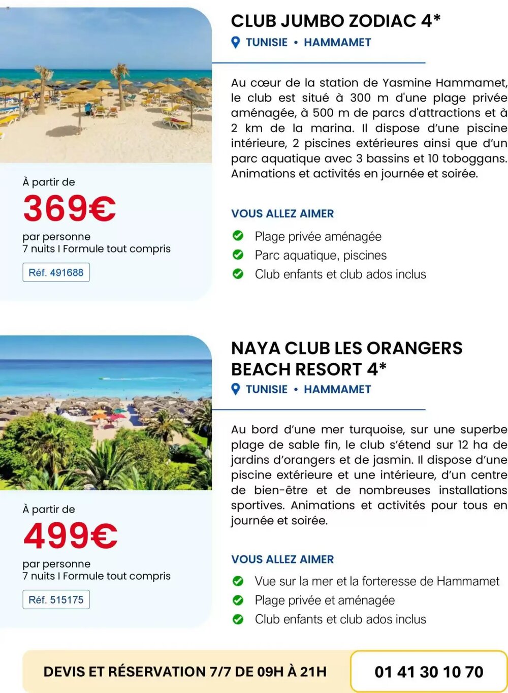 Prospectus promotionnel Auchan Voyages valable à partir du 01/03/2026 - Page 4.